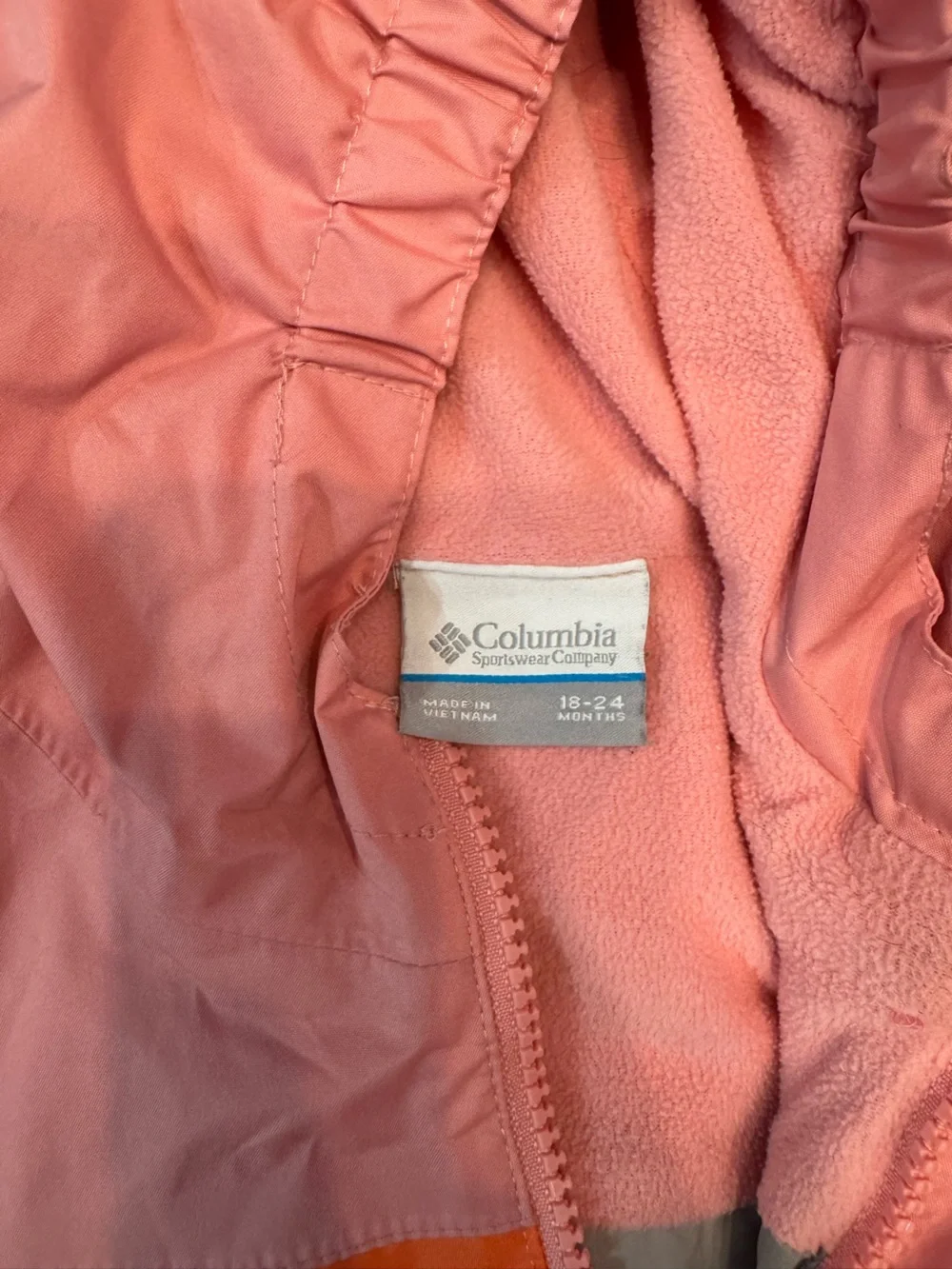 Columbia water resistant